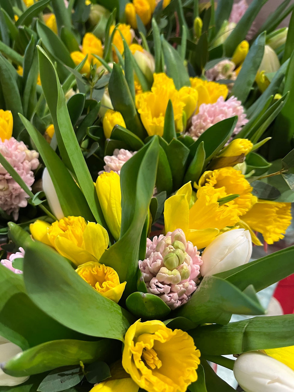 My Spring flower jars