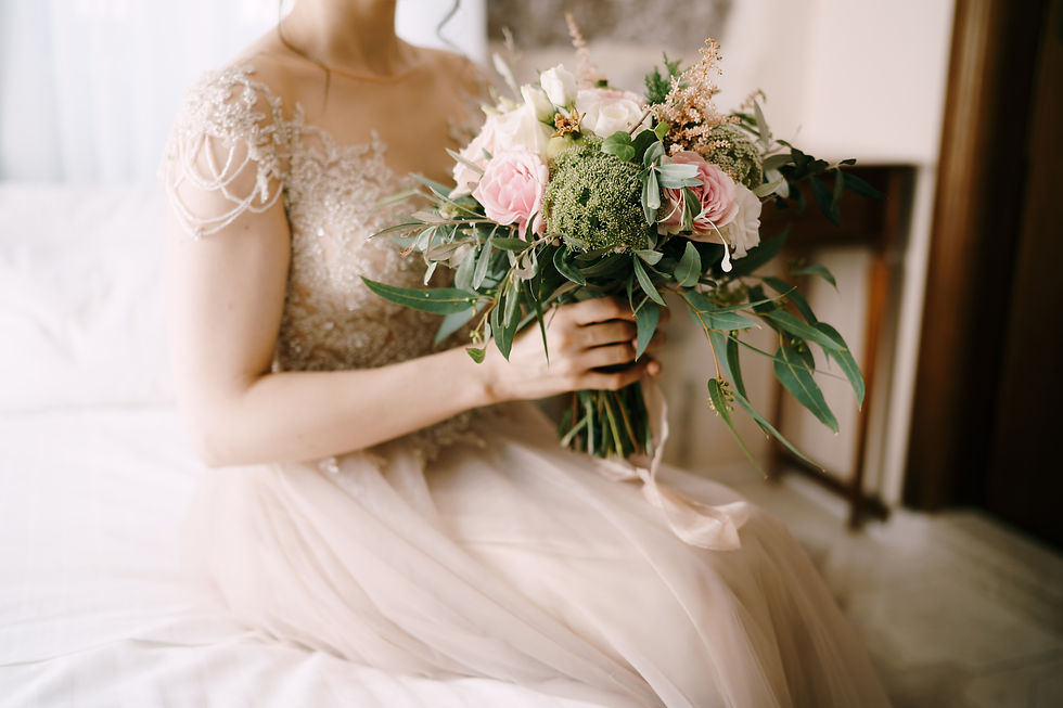Bride with Umbellifers: a Bridal Favourite