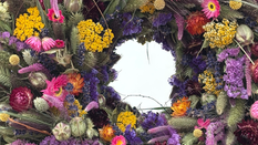 Floral Pedestals at RHS Sandringham
