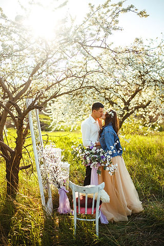 Cherry Blossom at wedding