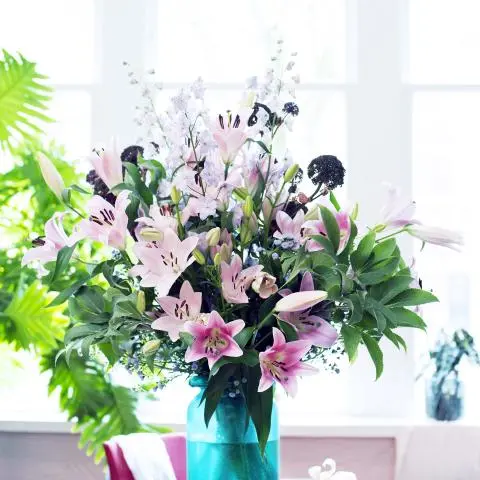 flowers in vase