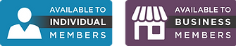 Individual and business membership logos