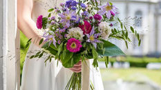 Bright Wedding Blooms
