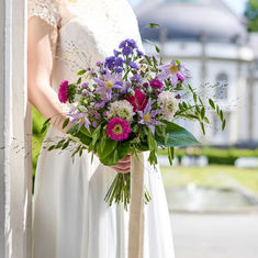 Bright Wedding Blooms