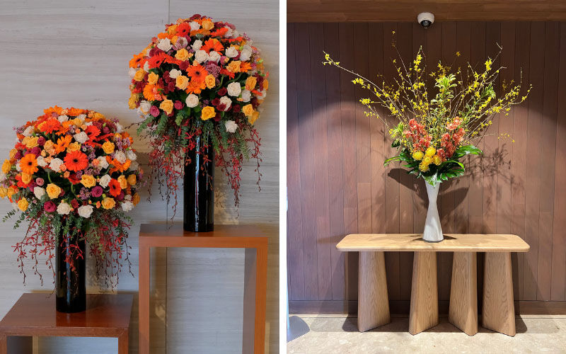 Flower arrangements