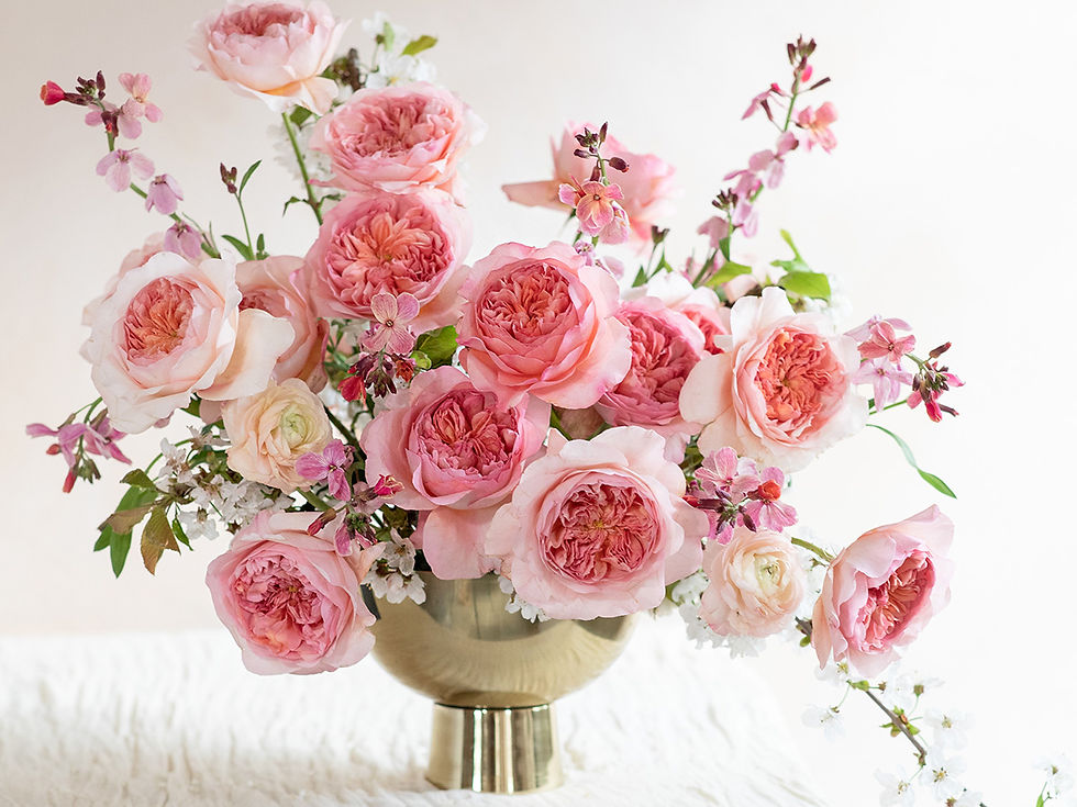 Rose Phoebe in a wedding design
